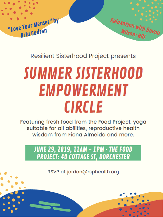 Summer Sisterhood Empowerment Circle